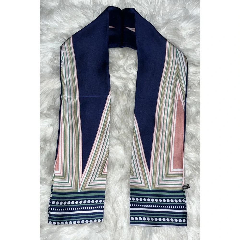 Women's Satin‎ Scarf Pink Blue Neck Wrap Silky Soft Dainty Christmas Gift
